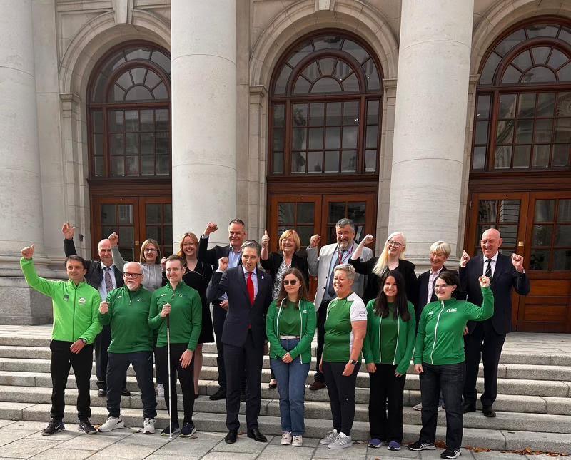 Progressive Vision Proudly Sponsors Irish Blind Tennis Team for the Second Year in a Row